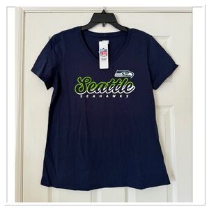 NFL Women’s Seattle Seahawks V-Neck T-Shirt